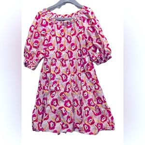 Flouncy Floral Dress